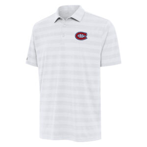 Men's Antigua White Montreal Canadiens Tunnel Polo