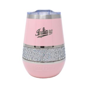 Pink Indiana Hoosiers 12oz. MyBevi Rhinestone Hollywood Rocks Tumbler
