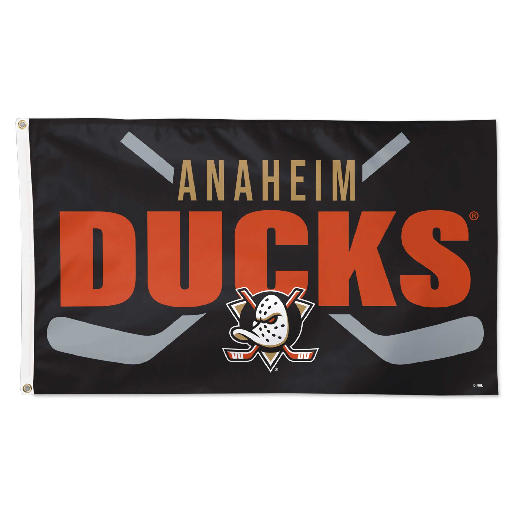 WinCraft Anaheim Ducks 3' x 5' Deluxe Single-Sided Flag