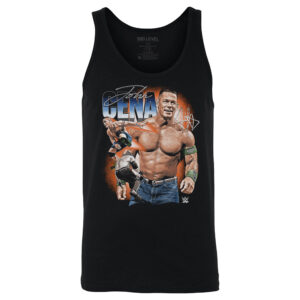 Men's 500 Level Black John Cena Vintage Superstar Tank Top