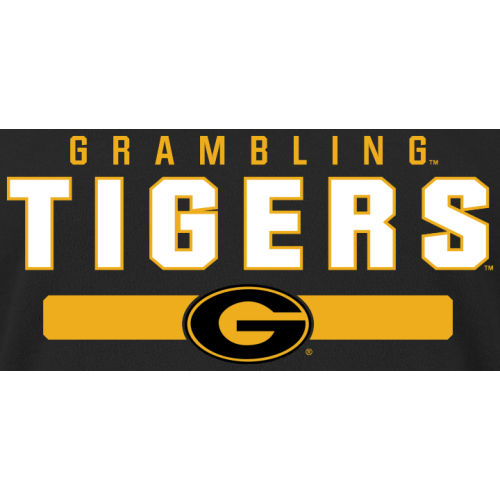 Women's Black Grambling Tigers Team Strong T-Shirt - Image 3