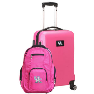 Kentucky Wildcats Deluxe 2-Piece Backpack and Carry-On Set - Pink