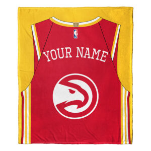 The Northwest Company Atlanta Hawks 50'' x 60'' Personalized Silk Touch Sherpa Throw