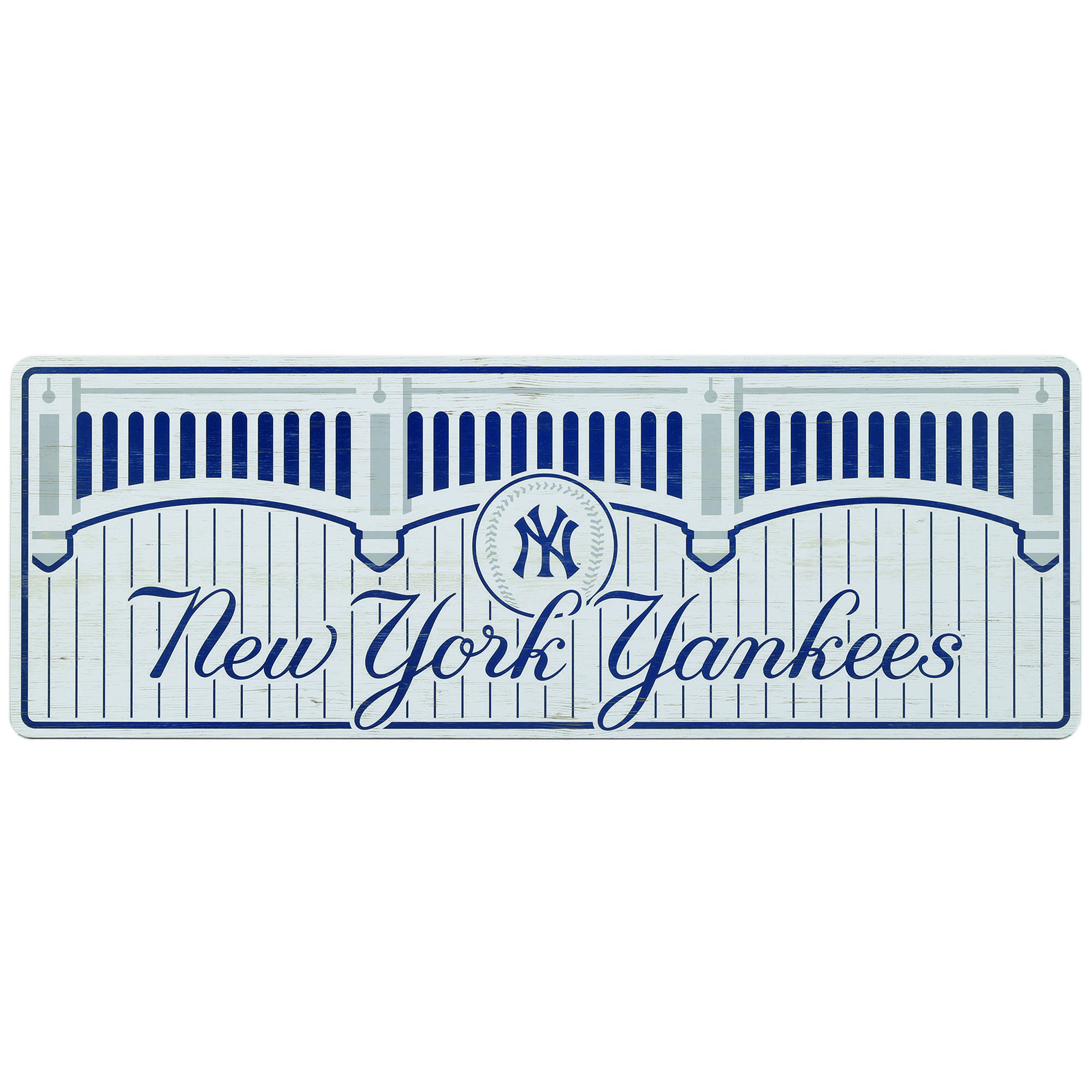New York Yankees 10" x 28" Traditions Wood Sign