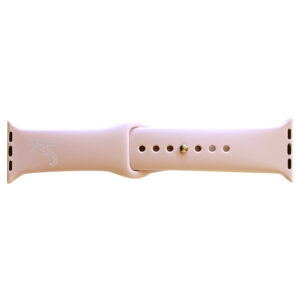 Pink Alabama Crimson Tide 42-44mm Color Apple Watch Wrist Band