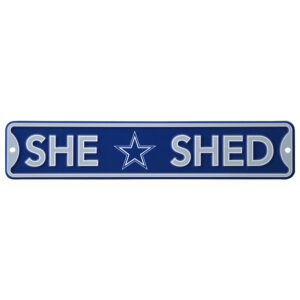 Dallas Cowboys 16'' Mini Steel Street Sign