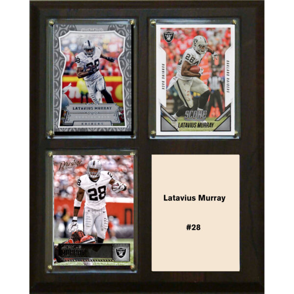Latavius Murray Las Vegas Raiders 8'' x 10'' Plaque