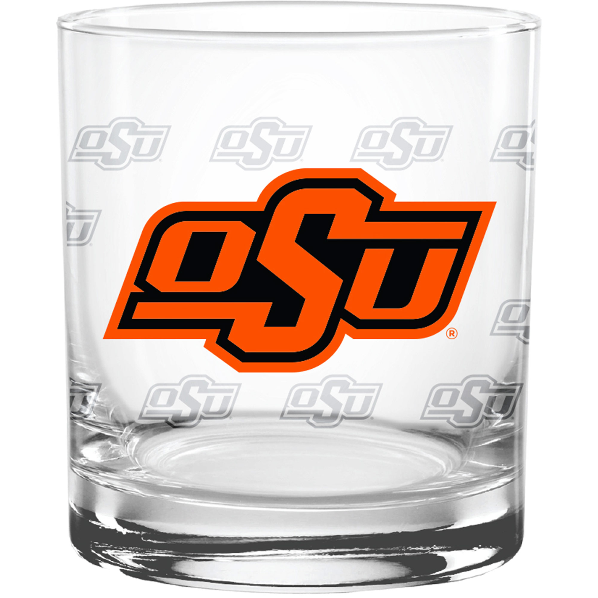 Oklahoma State Cowboys 14oz. Repeat Alumni Rocks Glass - Image 6