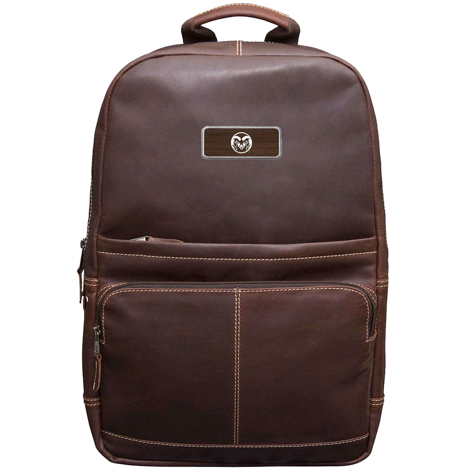 Brown Colorado State Rams Logo Plate Kannah Canyon Backpack