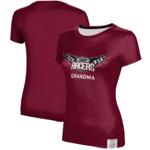 Women's Burgundy Northwestern Ohio Racers Grandma T-Shirt