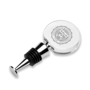 Pennsylvania Quakers Round Wine Stopper