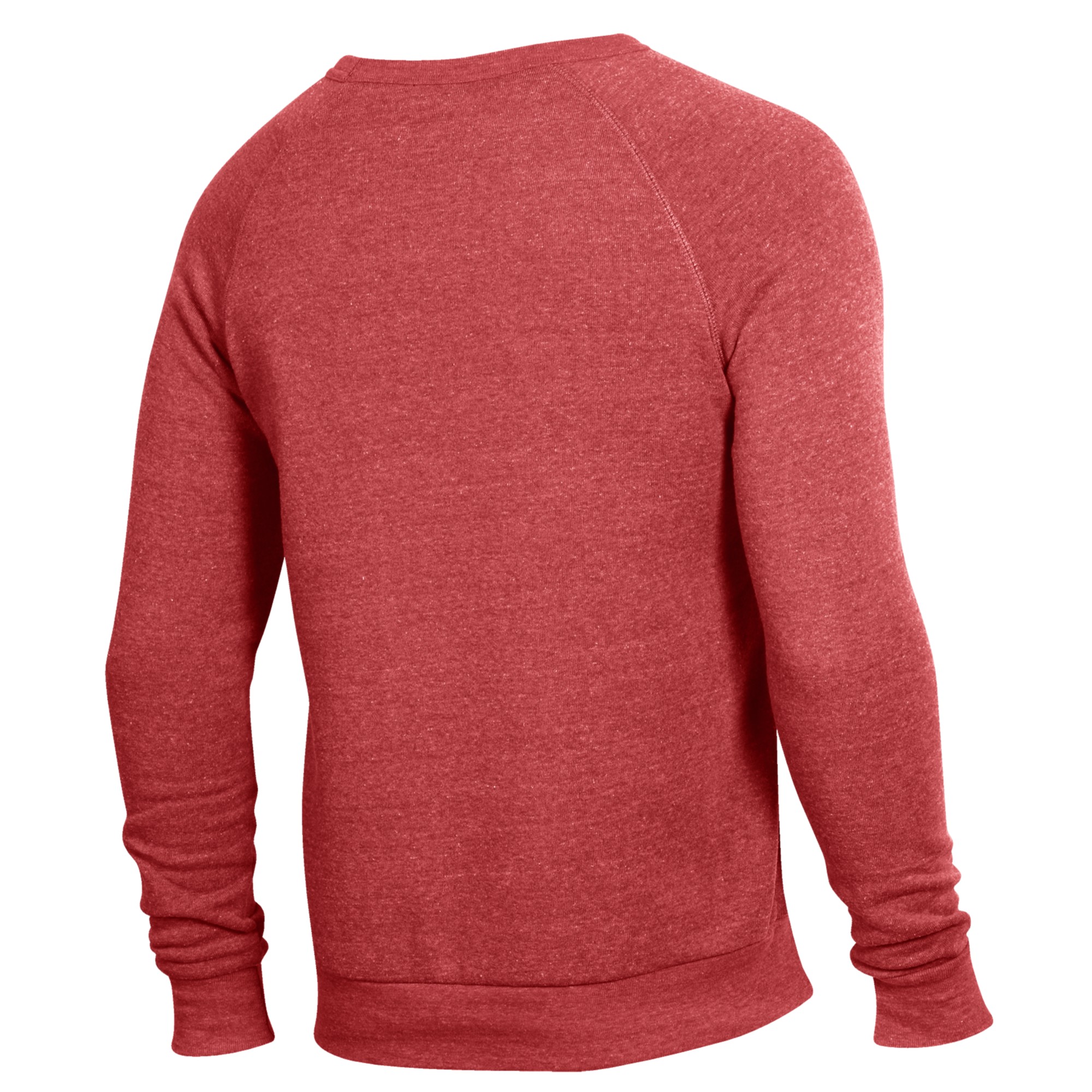 Men's Red Worcester Polytechnic Institute Engineers The Champ Crewneck Pullover Sweatshirt - Image 7