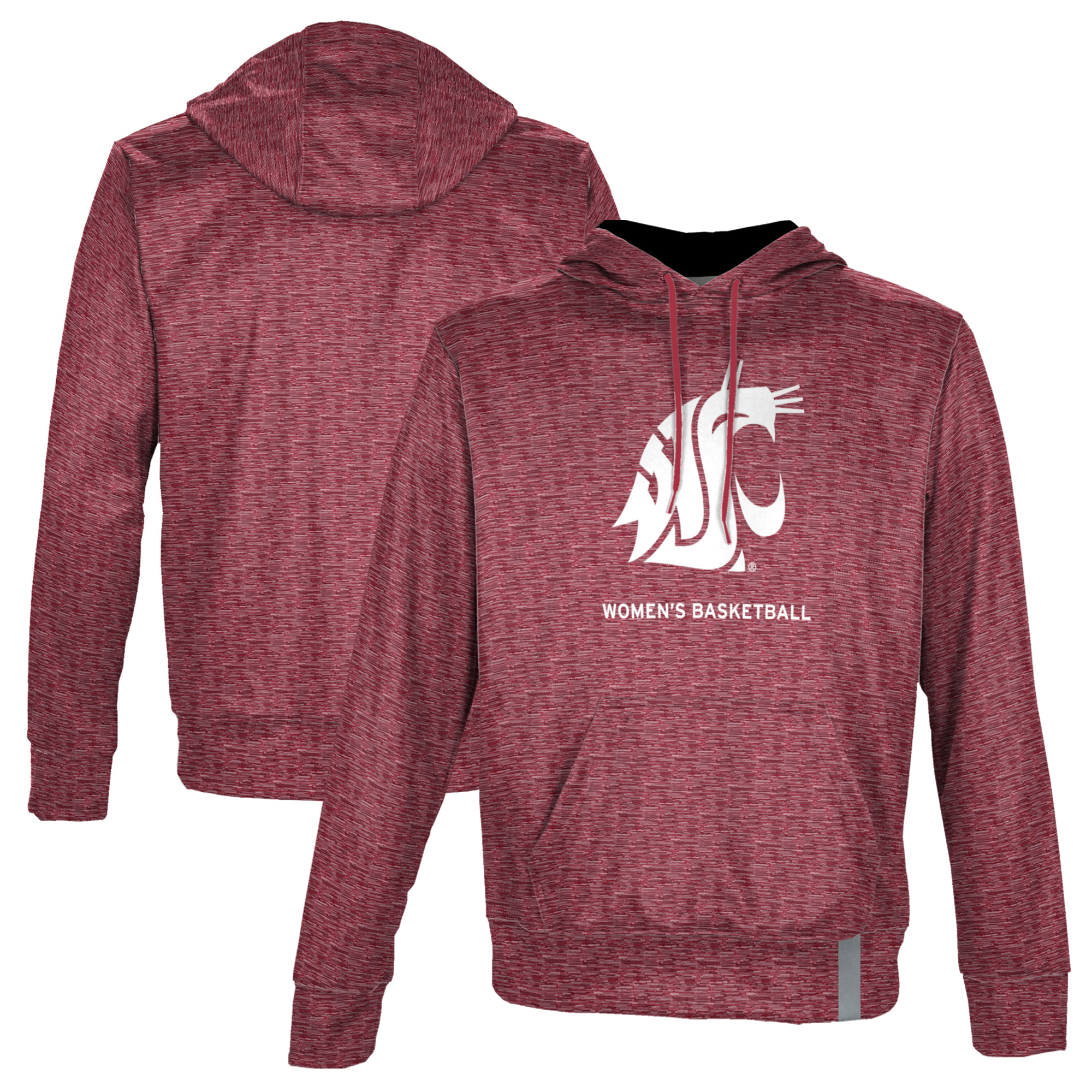 Men's ProSphere Crimson Washington State Cougars Women's Basketball Name Drop Pullover Hoodie