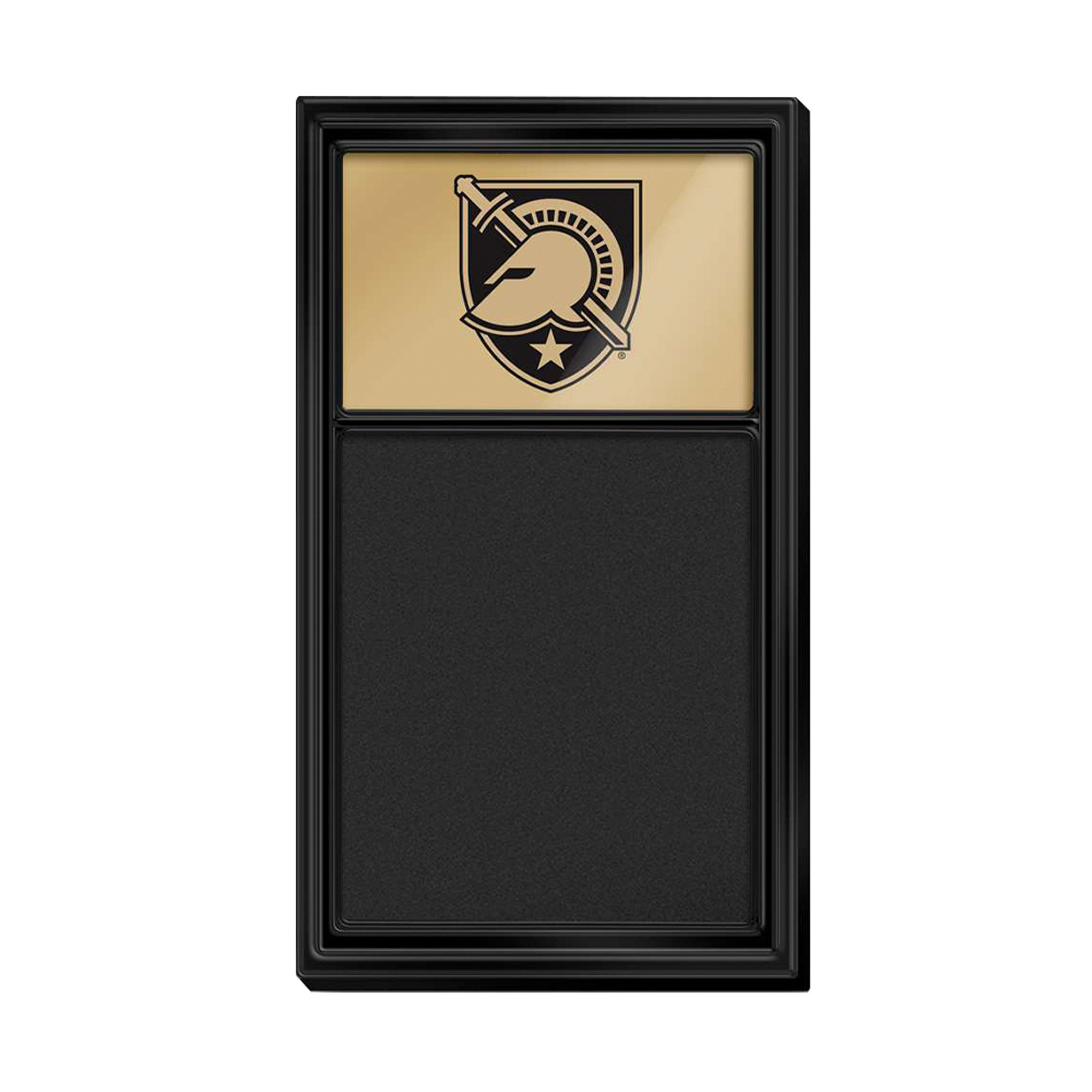Army Black Knights 31'' x 17.5'' Chalk Note Board