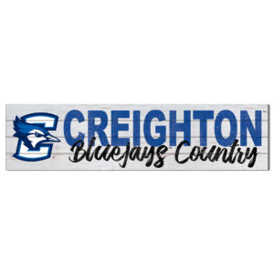 Creighton Bluejays 40'' x 10'' Logo Sign