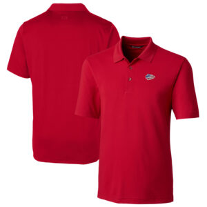 Men's Cutter & Buck Red Kansas City Chiefs Big & Tall Team Forge Stretch Polo