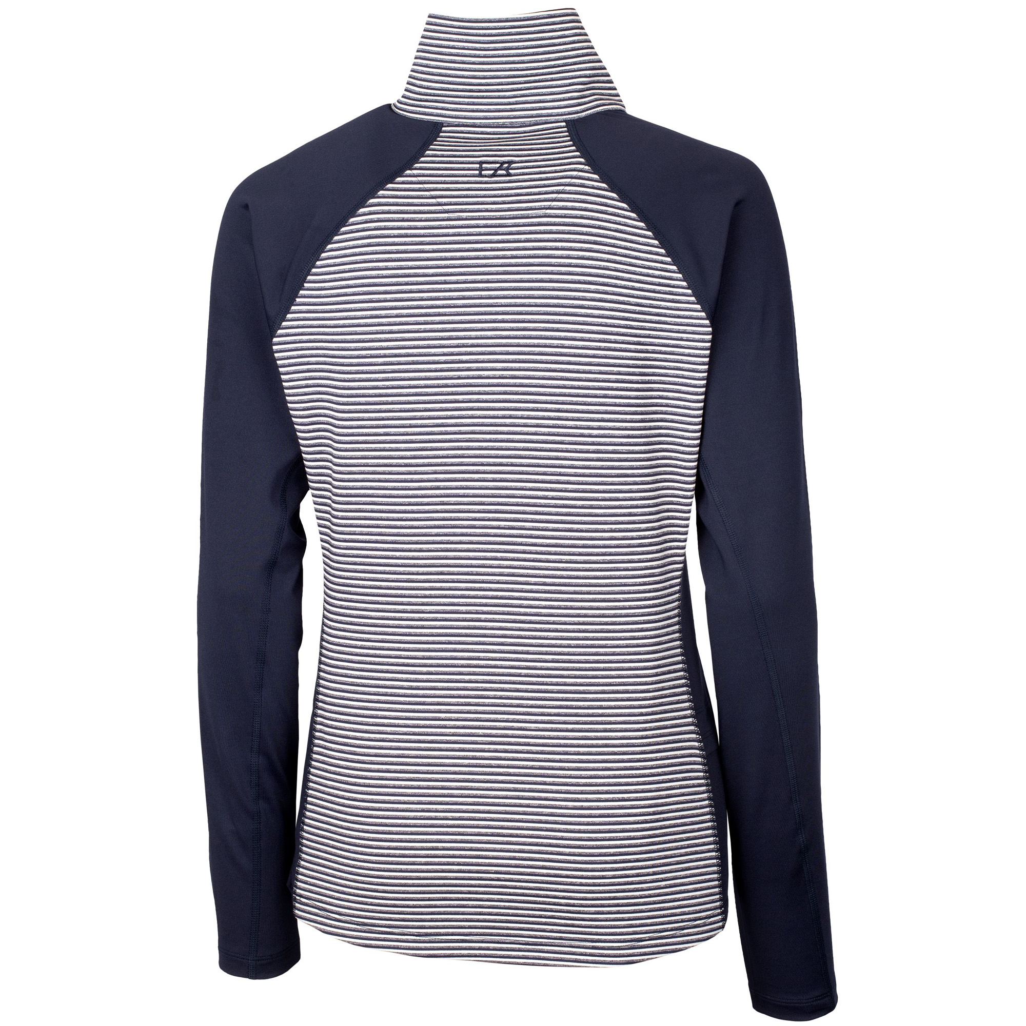 Women's Cutter & Buck Navy Indianapolis Colts Forge Tonal Half-Zip Top - Image 4