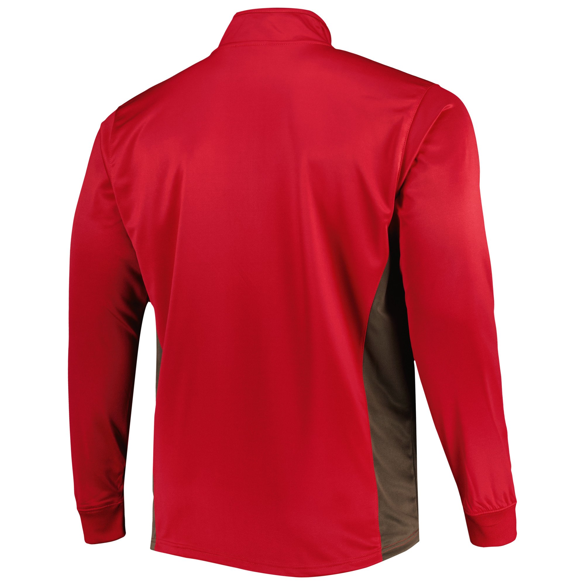 Men's Red Tampa Bay Buccaneers Big & Tall Quarter-Zip Top - Image 7
