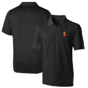 Men's Cutter & Buck Black UCF Knights Logo Big & Tall Forge Stretch Polo