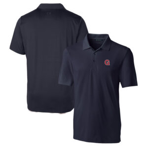 Men's Cutter & Buck Navy Gonzaga Bulldogs Forge Stretch Polo