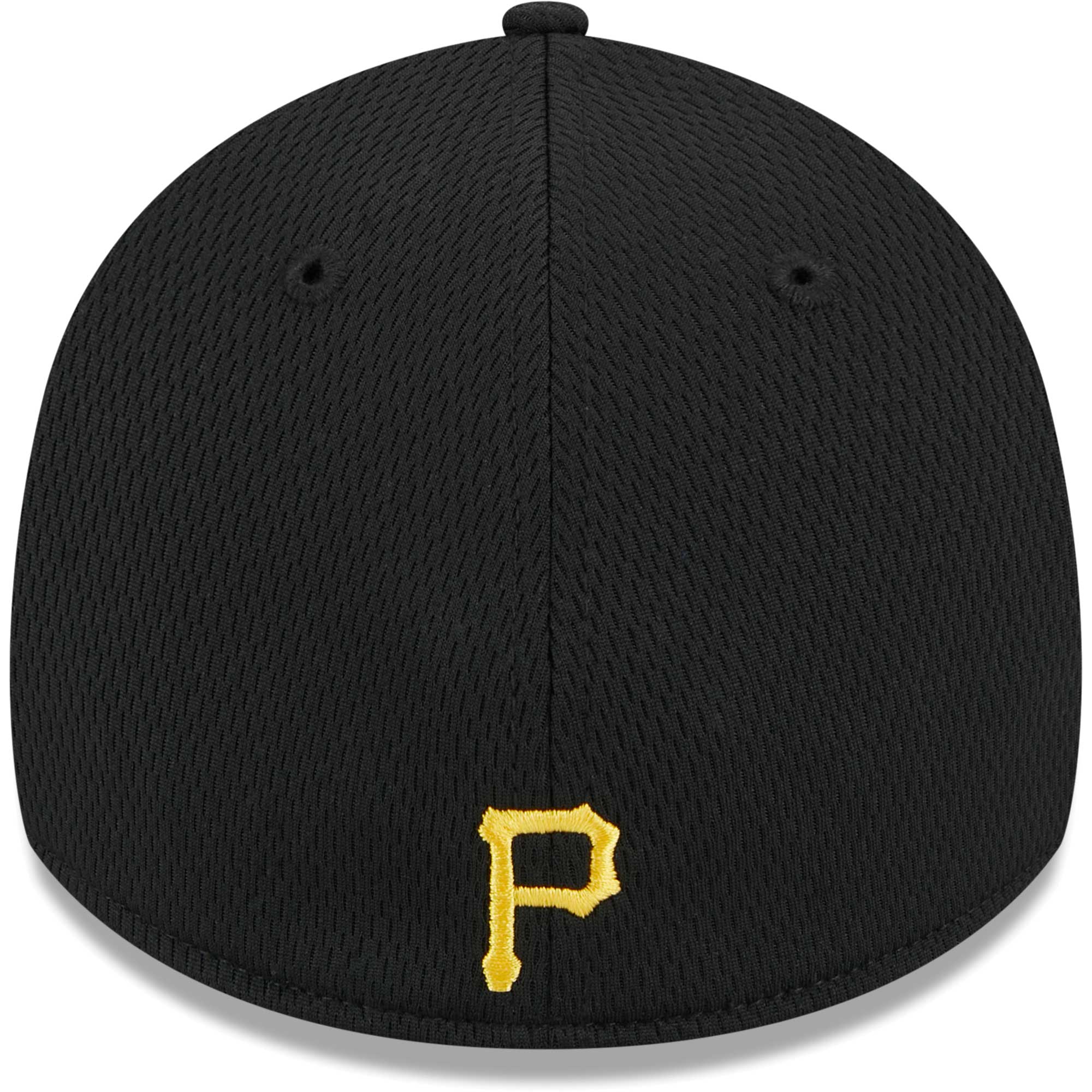 Men's New Era Black Pittsburgh Pirates Top Visor 39THIRTY Flex Hat - Image 5