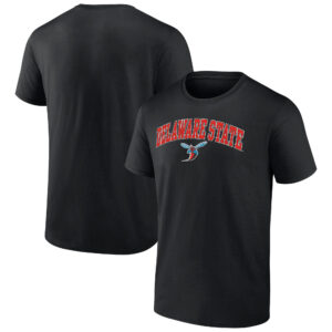 Men's Black Delaware State Hornets Campus T-Shirt