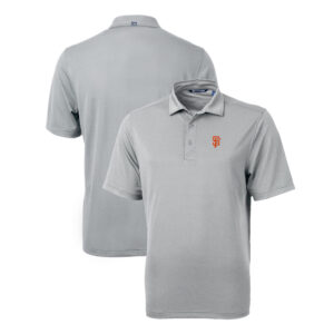 Men's Cutter & Buck  Gray San Francisco Giants Virtue Eco Pique Recycled Polo