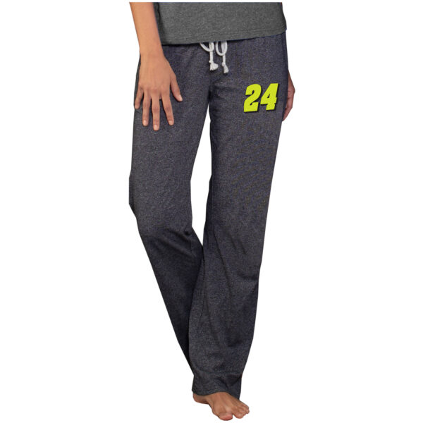 Women's Concepts Sport  Charcoal William Byron Quest Knit Pants