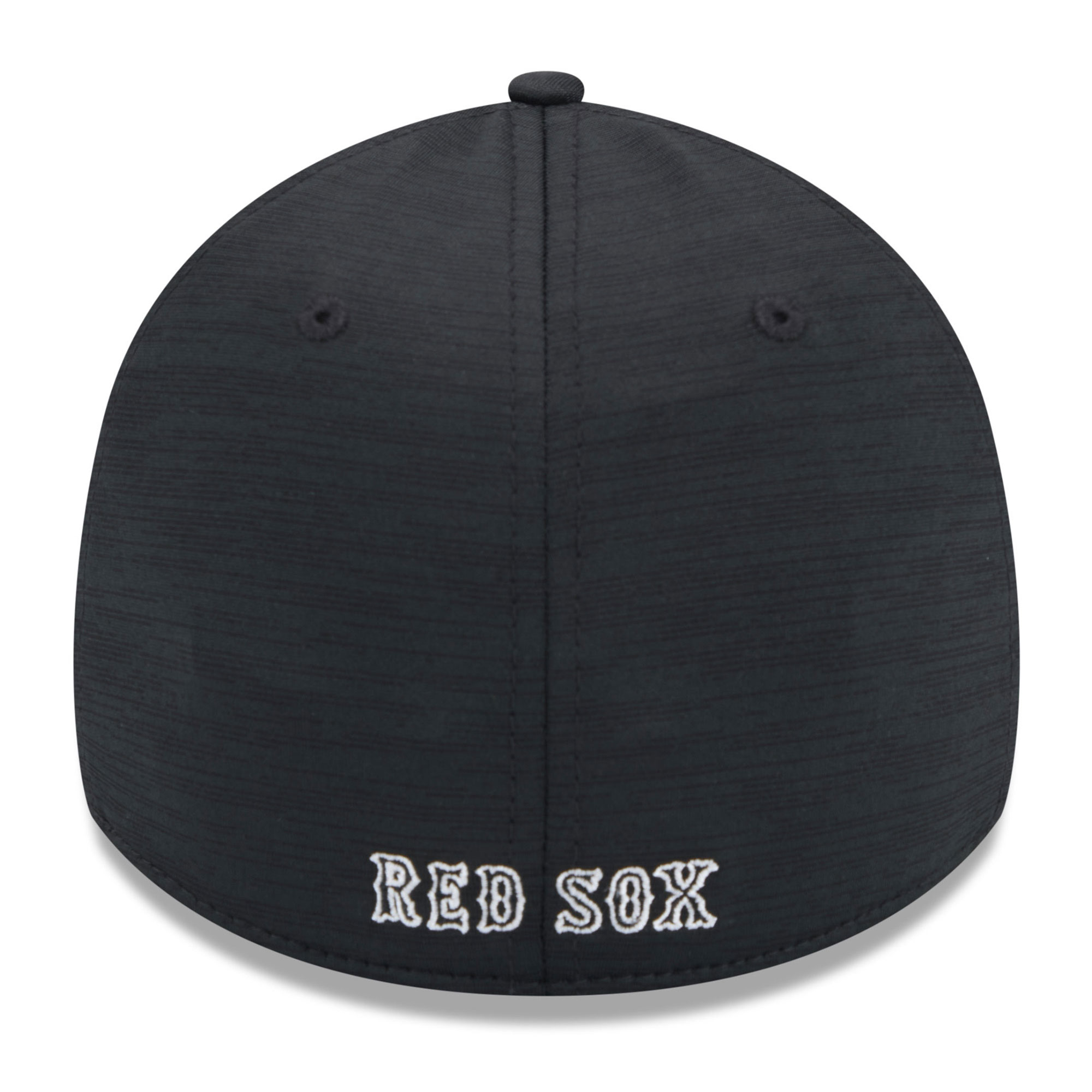 Men's New Era Black Boston Red Sox 2024 Clubhouse 39THIRTY Flex Fit Hat - Image 8