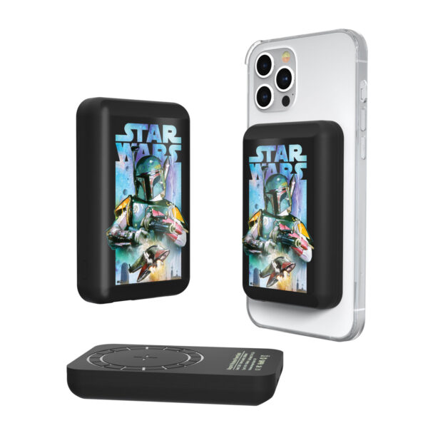 Keyscaper Boba Fett Star Wars 5000mAh Wireless Magnetic Power Bank