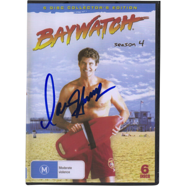 David Hasselhoff Autographed Baywatch Season 4 DVD Set - BAS - Image 4