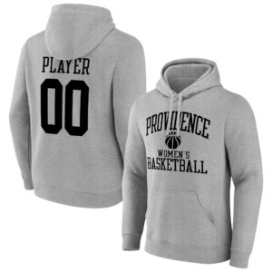 Men's  Gray Providence Friars Women's Basketball Pick-A-Player NIL Gameday Tradition Pullover Hoodie