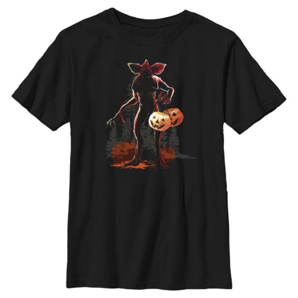 Youth Mad Engine  Black Stranger Things T-Shirt