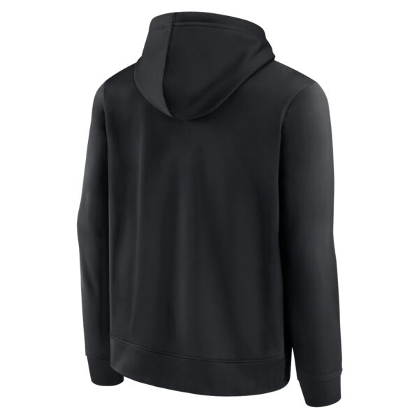 Women's Antigua Heather Gray FC Dallas Bright Quarter-Zip Top - Image 4
