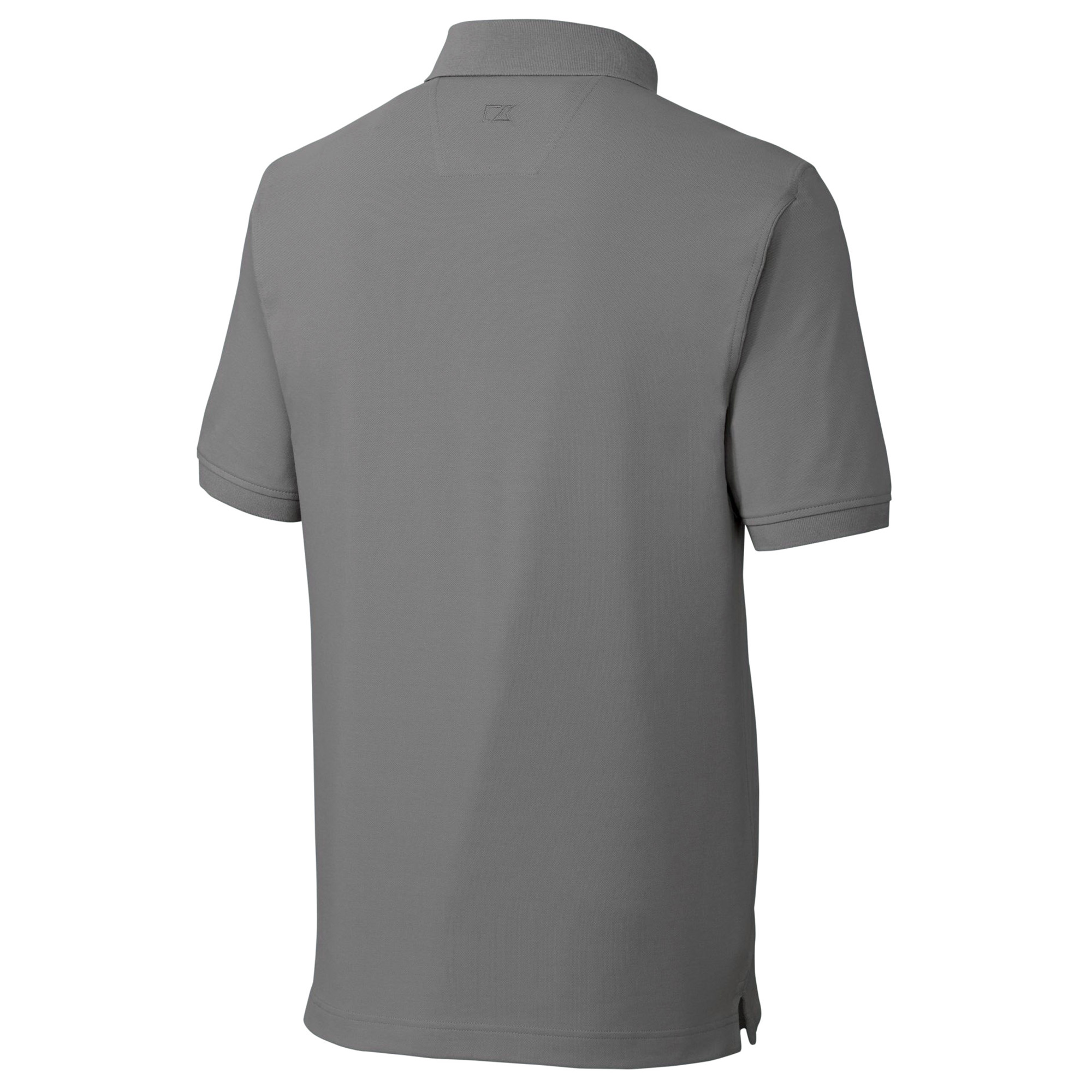 Men's Cutter & Buck Gray Richmond Flying Squirrels Big & Tall DryTec Advantage Tri-Blend Pique Polo - Image 7