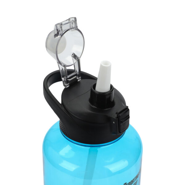 Marvel Avengers Two Liter Transparent Blue Water Bottle - Image 3