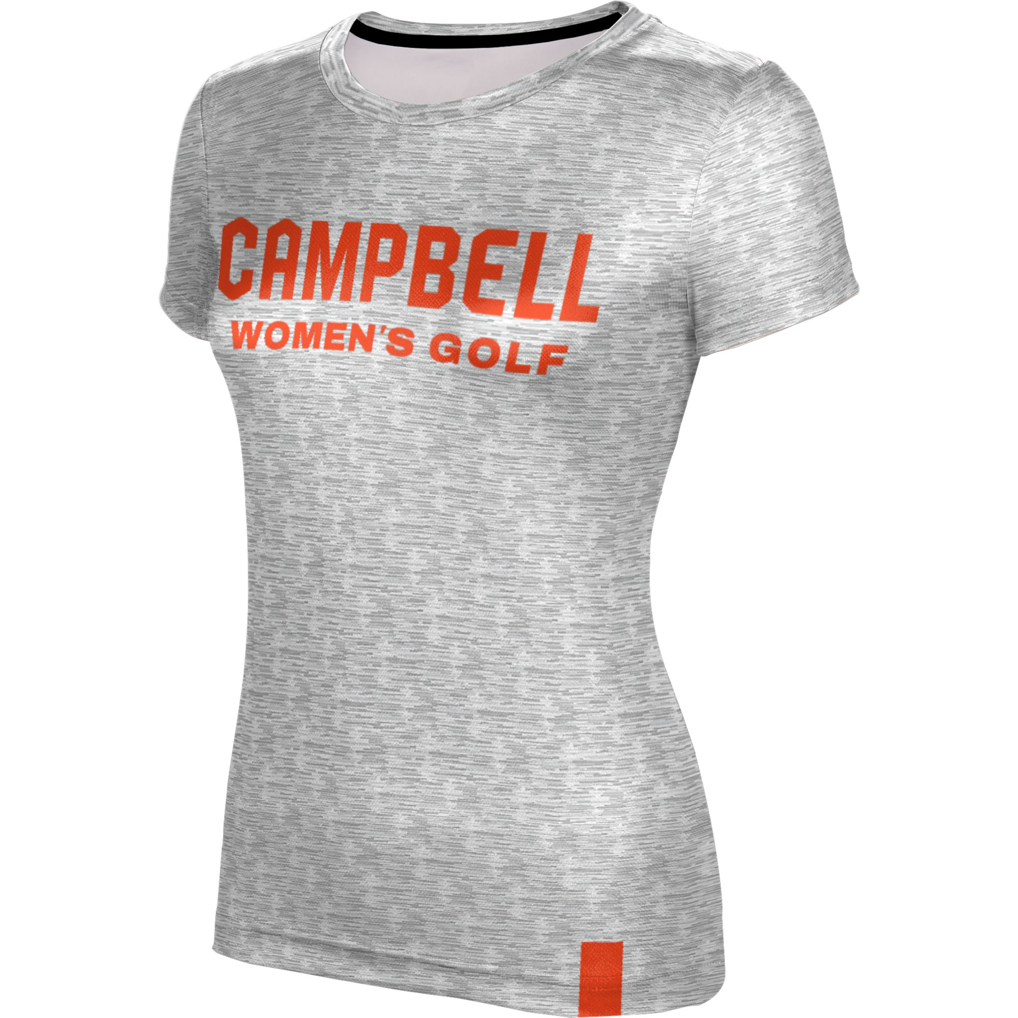 Women's ProSphere White Campbell Fighting Camels Women's Golf Performance T-Shirt - Image 3
