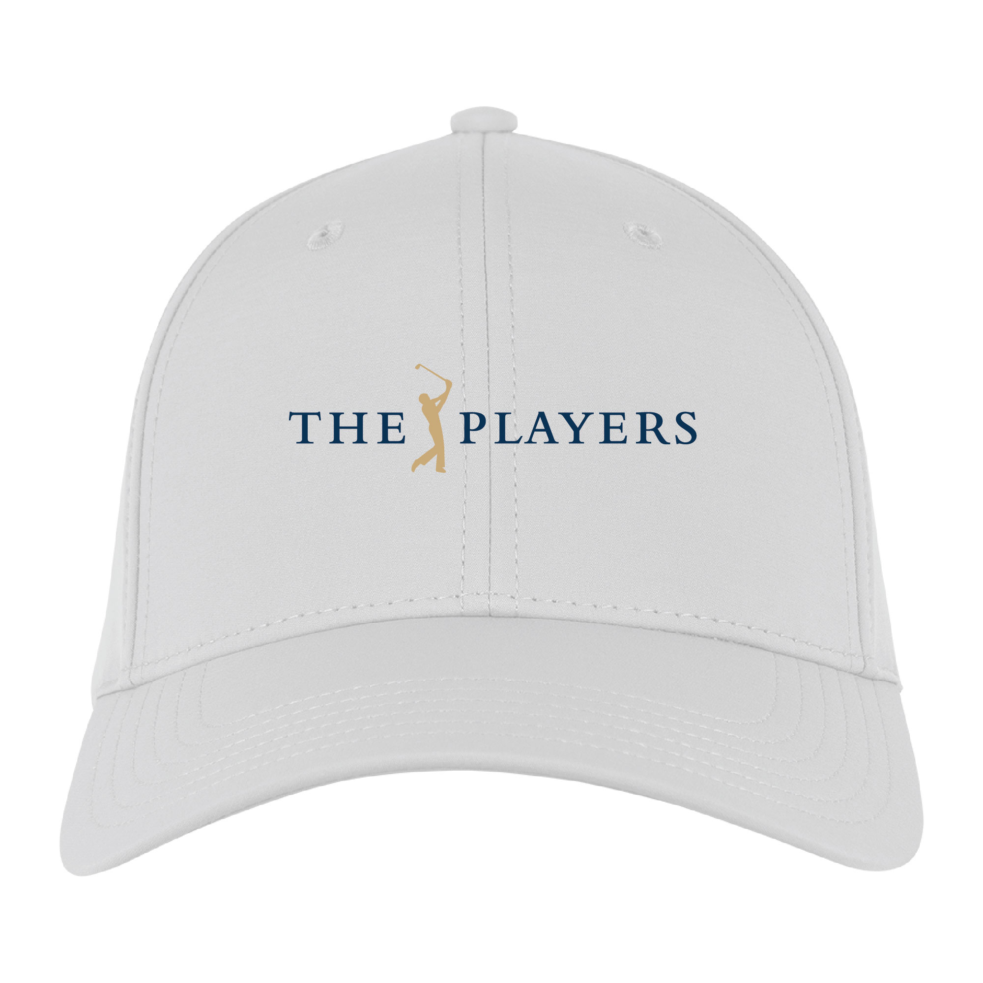 Men's THE PLAYERS Ahead White Stratus Structured Ultimate Fit Adjustable Hat - Image 3