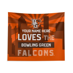 Pegasus Bowling Green St. Falcons 51" x 60" City Skyline Personalized Wall Tapestry