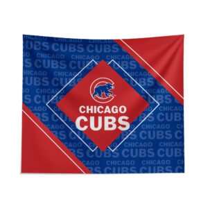 Pegasus Chicago Cubs 51" x 60" Diamond Boxed Wall Tapestry