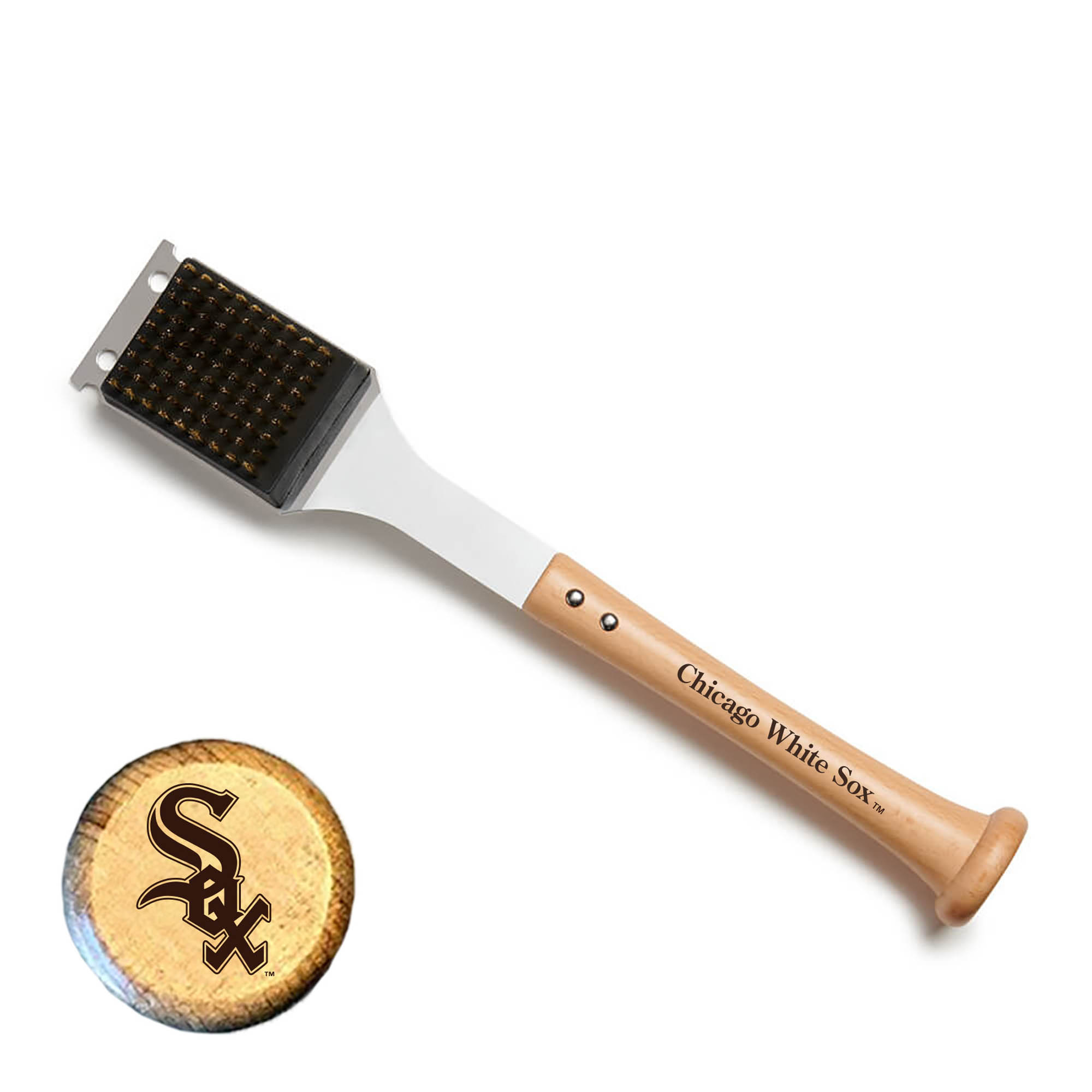 Baseball BBQ Chicago White Sox 20" Brushback Bat Handle Scraper