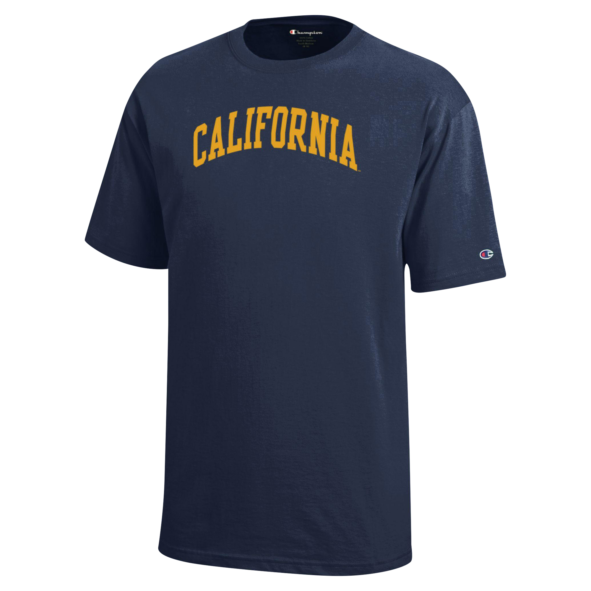 Youth Champion Navy Cal Bears Team Arch T-Shirt - Image 6