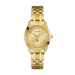 Women's Bulova Brown Bears Gold-Tone Watch