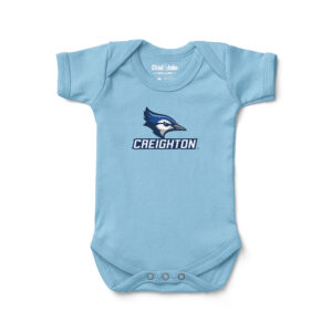 Newborn & Infant Chad & Jake Light Blue Creighton Bluejays Secondary Logo Bodysuit