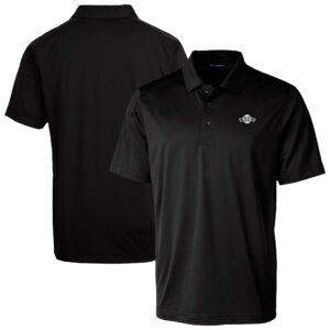 Men's Cutter & Buck Black San Francisco Giants Prospect Eco Textured Stretch Recycled Polo