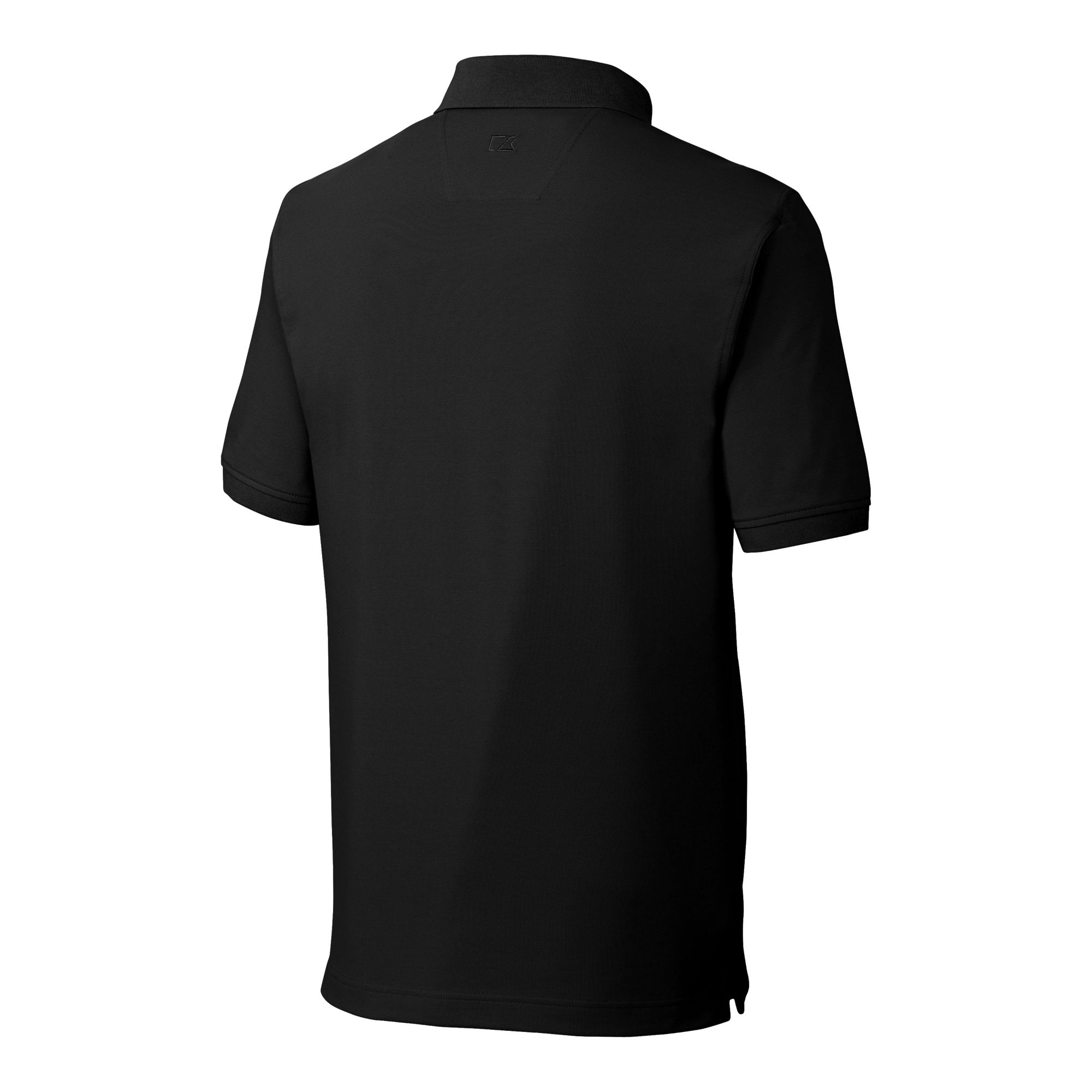 Men's Cutter & Buck Black San Diego Padres Advantage Pique DryTec Tri-Blend Polo - Image 7