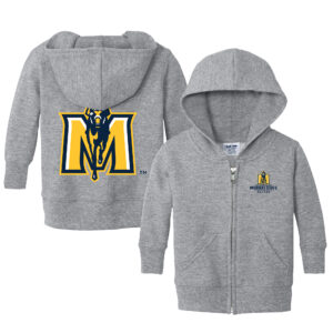 Toddler Chad & Jake  Heather Gray Murray State Racers Logo Full-Zip Hoodie Jacket