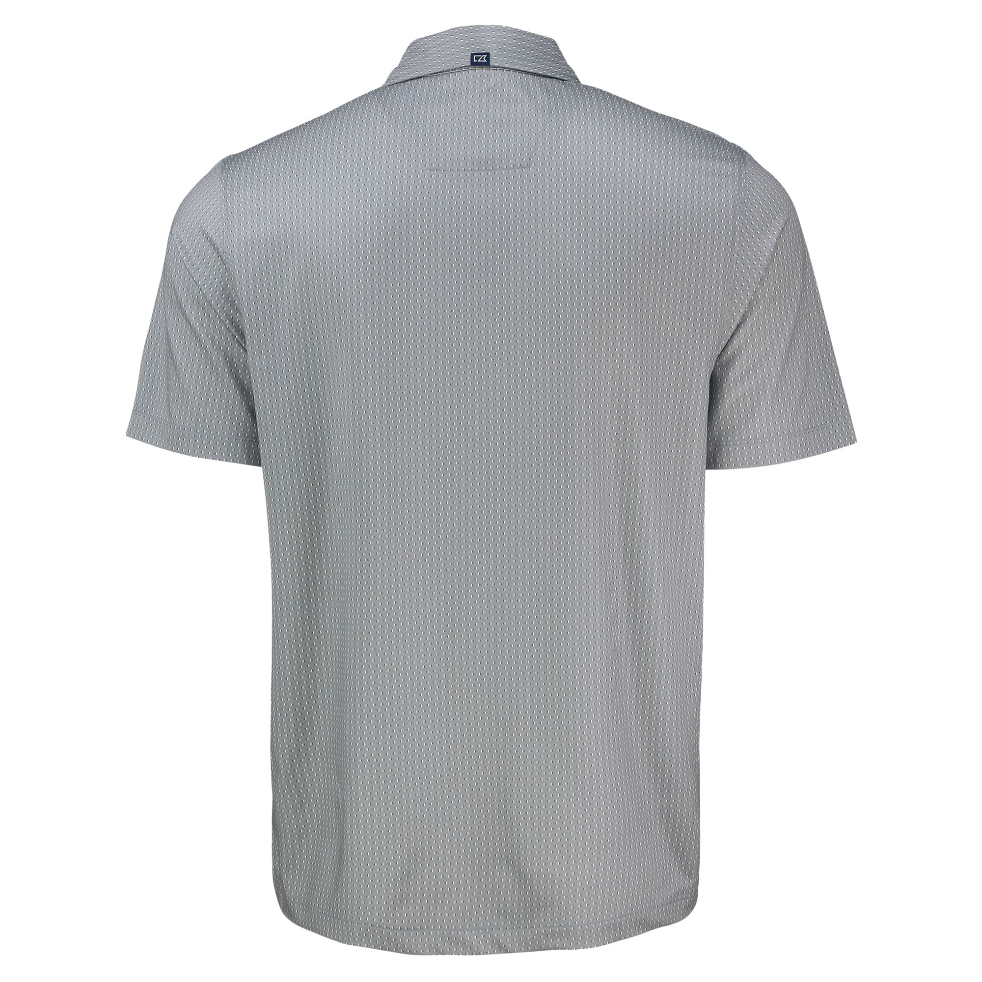 Men's Cutter & Buck Gray Los Angeles Dodgers Pike Eco Shadow Check Print - Image 4