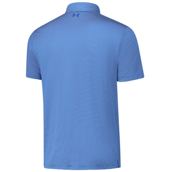 Men's Under Armour  Blue Presidents Cup Team USA Green Bridge Stripe Polo - Image 8
