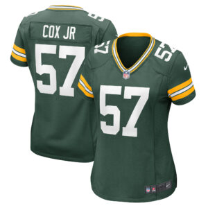 Women's Nike Brenton Cox Jr.  Green Green Bay Packers  Game Jersey